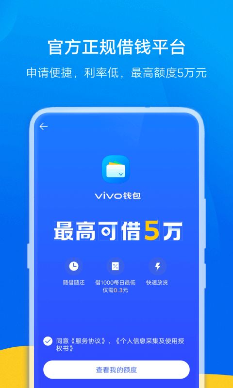 vivo钱包借钱平台,vivo用户专属贷款服务