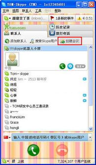 skype 怎么进行多人会议,Skype多人语音会议轻松发起指南